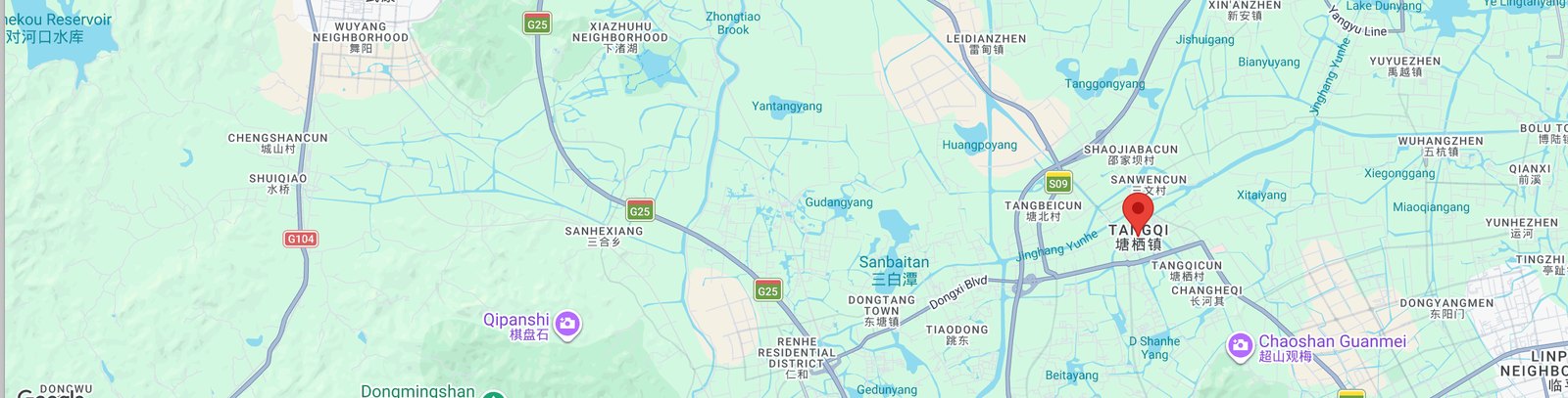Map showing the ANVORE factory at No.530 Xingguo Rd, Linping District, Hangzhou, Zhejiang, China