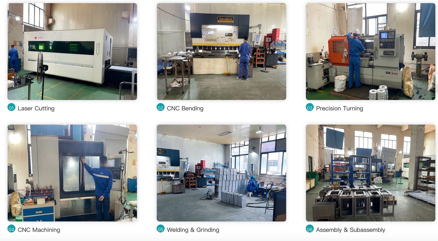 In-house machining, assembly and quality control at ANVORE
