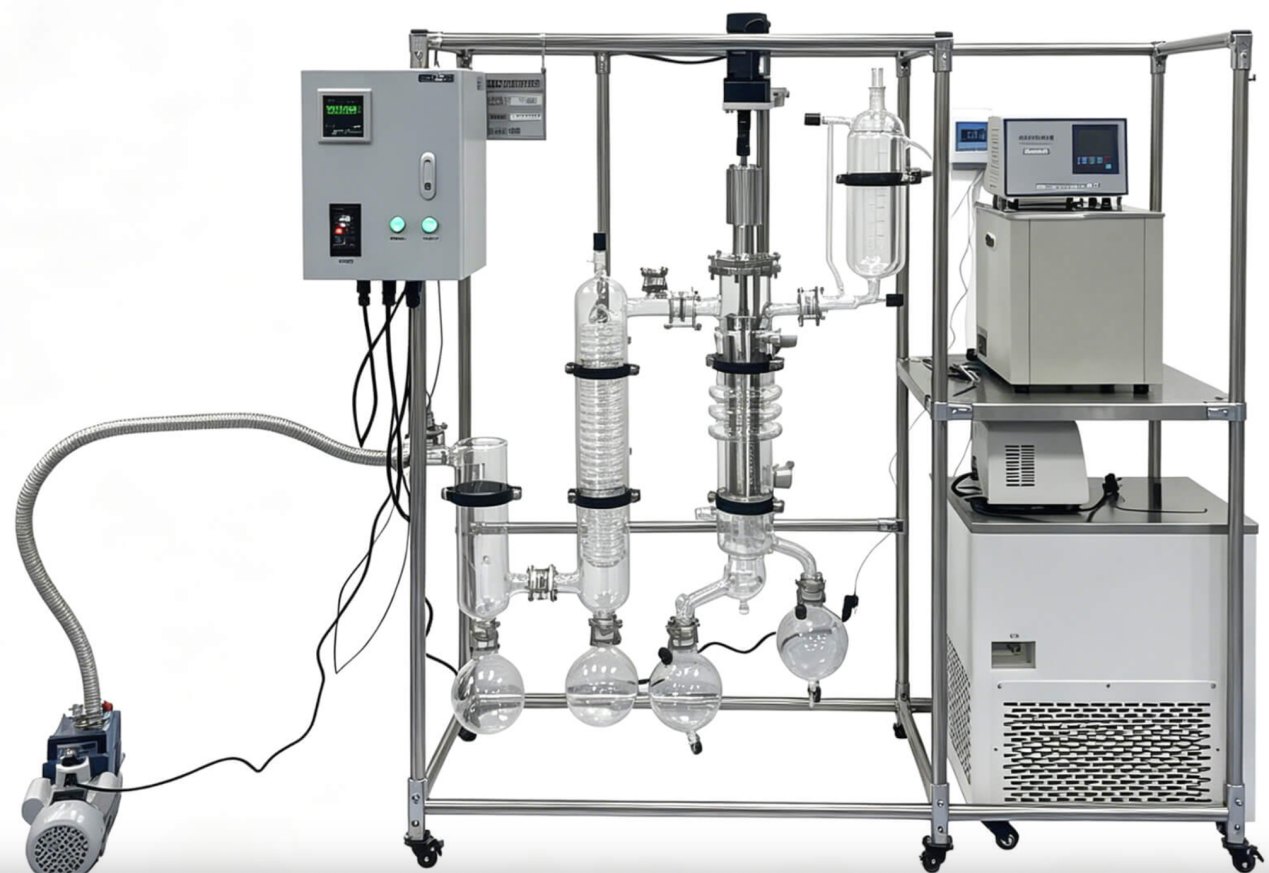 Short Path Molecular Distillation Unit