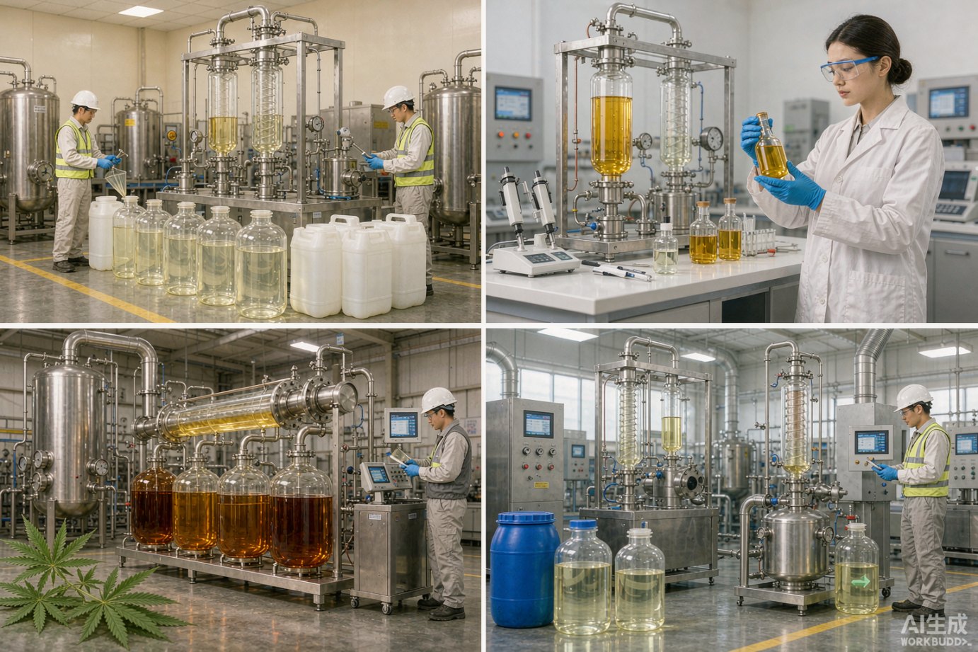 Short Path Molecular Distillation Equipment