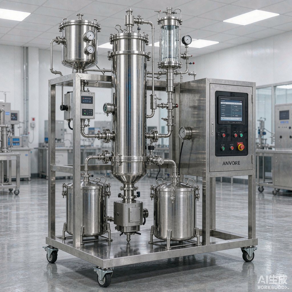 Industrial Short Path Distillation System