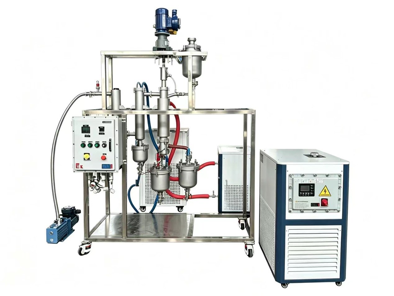 SS Wiped Film Molecular Distillation Equipment