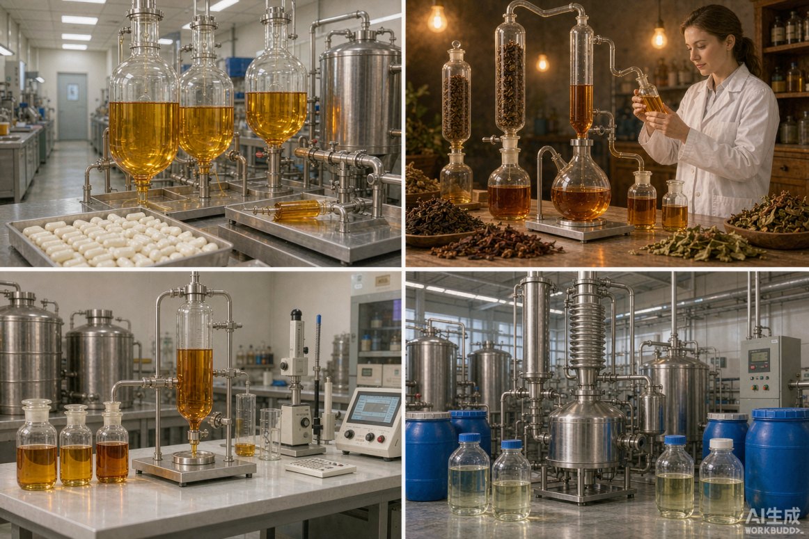 SS Wiped Film Molecular Distillation Equipment