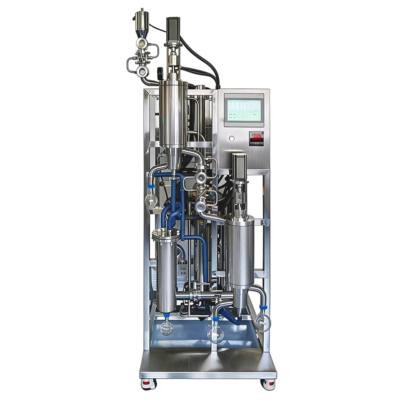 Dual-Stage Stainless Steel Short Path Molecular Distillation Unit