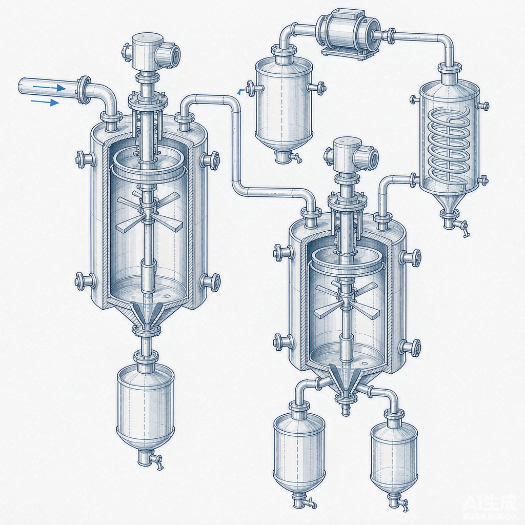 Dual-Stage Stainless Steel Short Path Molecular Distillation Unit