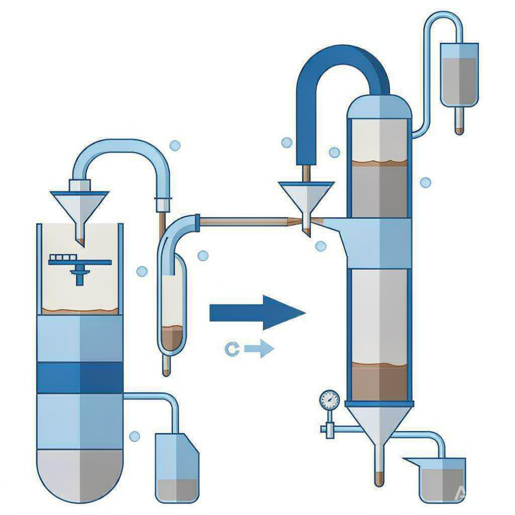 Dual-Stage Stainless Steel Short Path Molecular Distillation Unit
