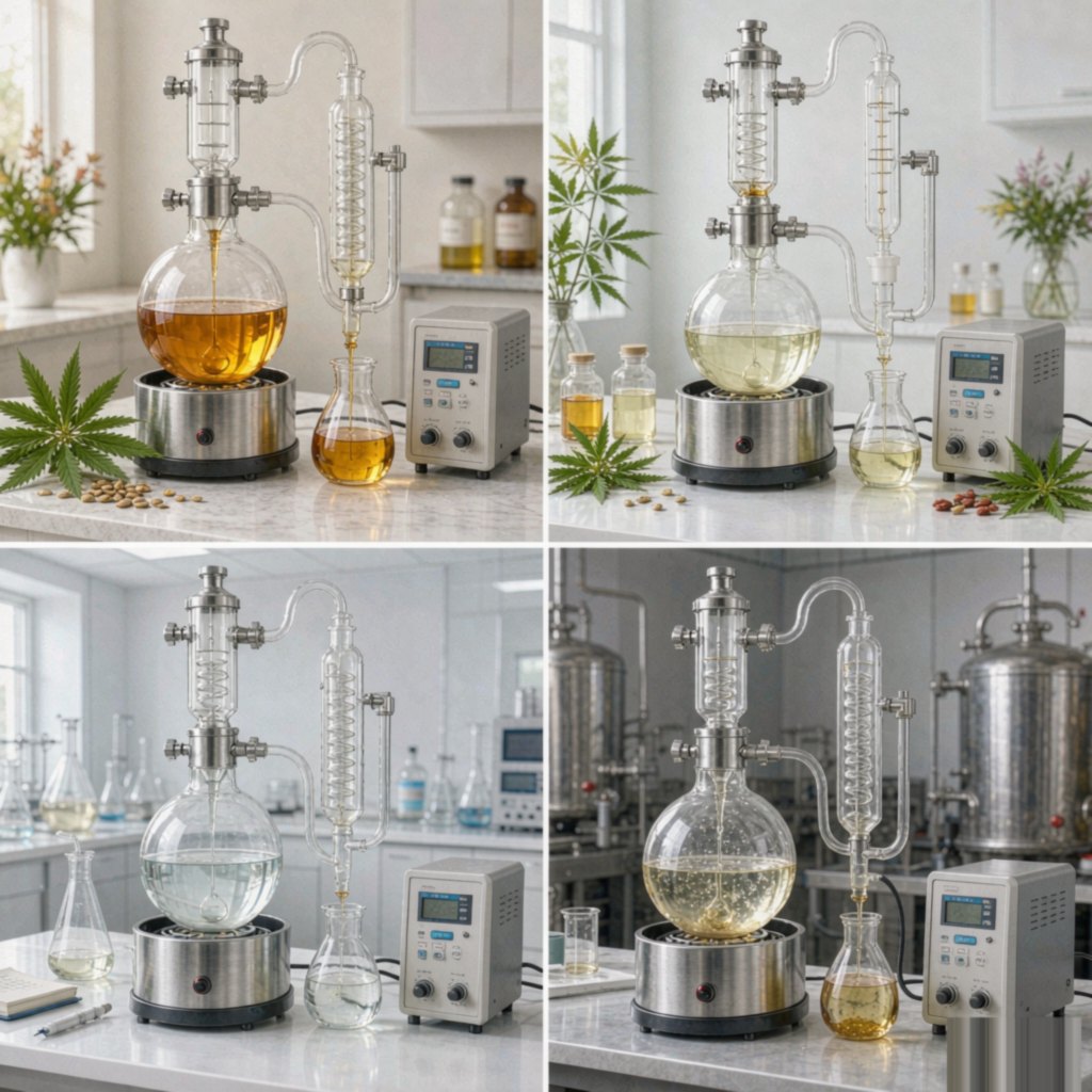 Glass Short Path Distillation Apparatus Kit