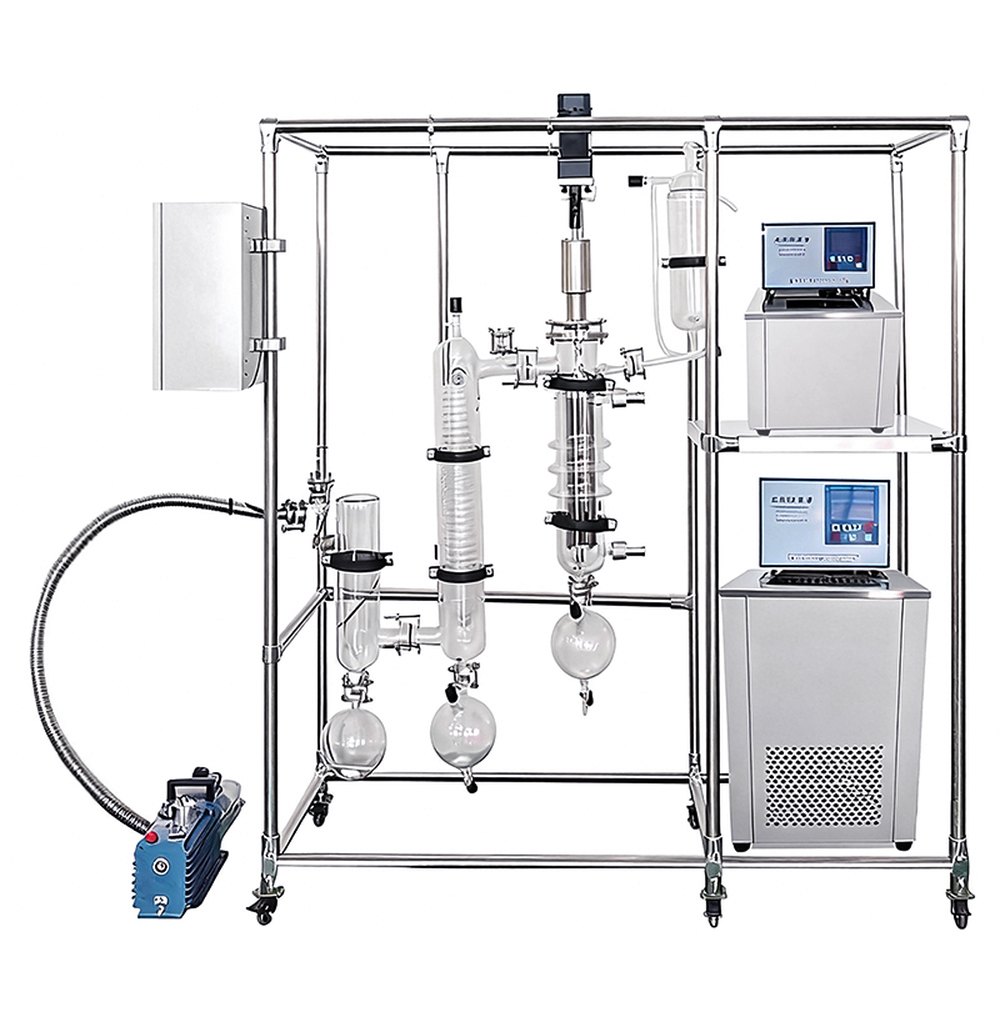 Glass Wiped Film Evaporator