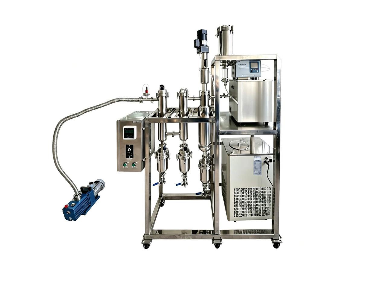 Industrial Stainless Steel Wiped Film Evaporator