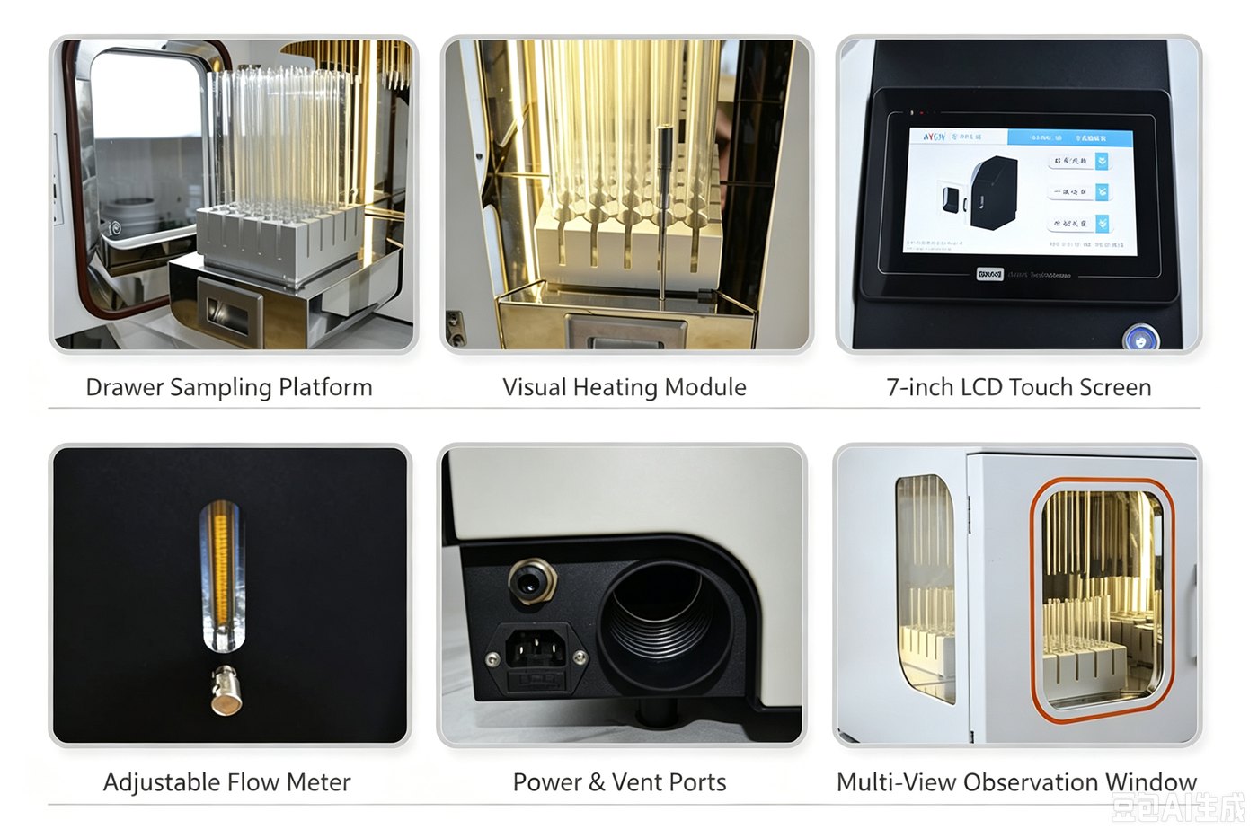 25-Position Closed Chamber Dry Heat Nitrogen Concentration Workstation product details