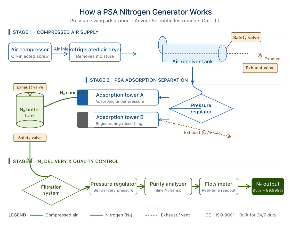 Anvore on-site PSA Nitrogen Generation System ·