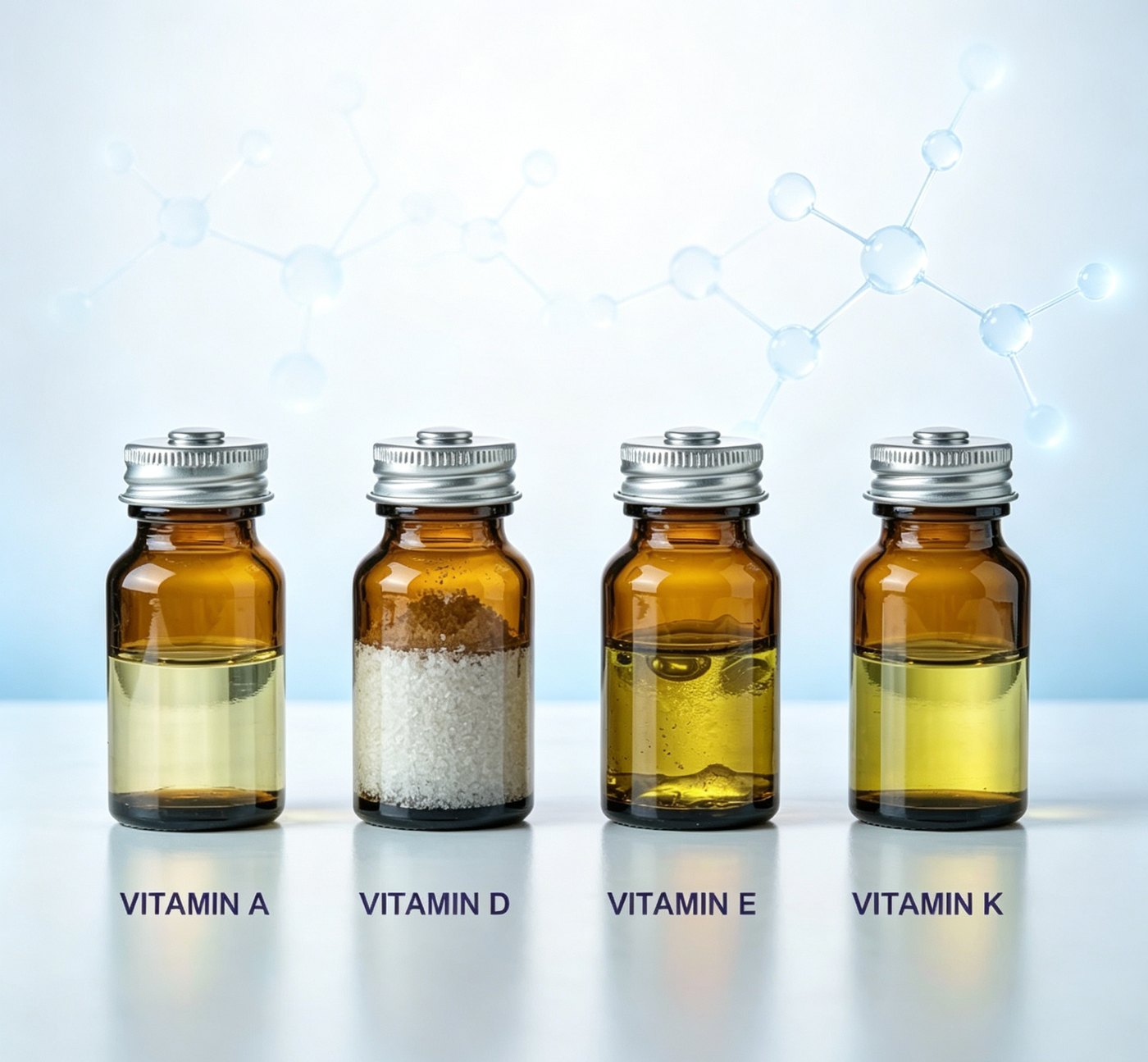 Purification of Vitamin A/D/E/K